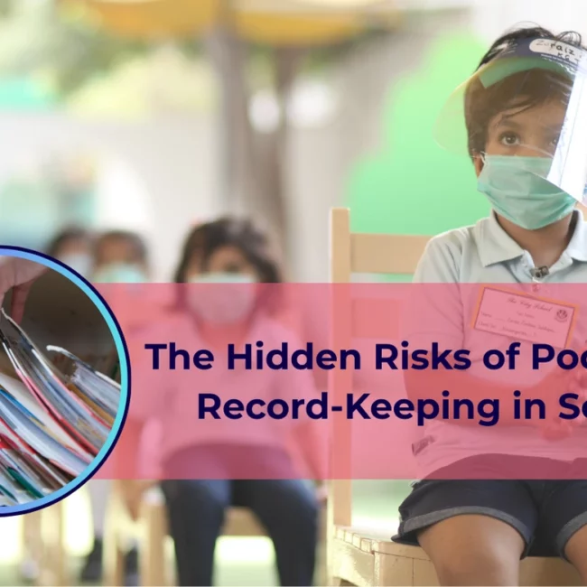 Poor Health Record-Keeping in Schools