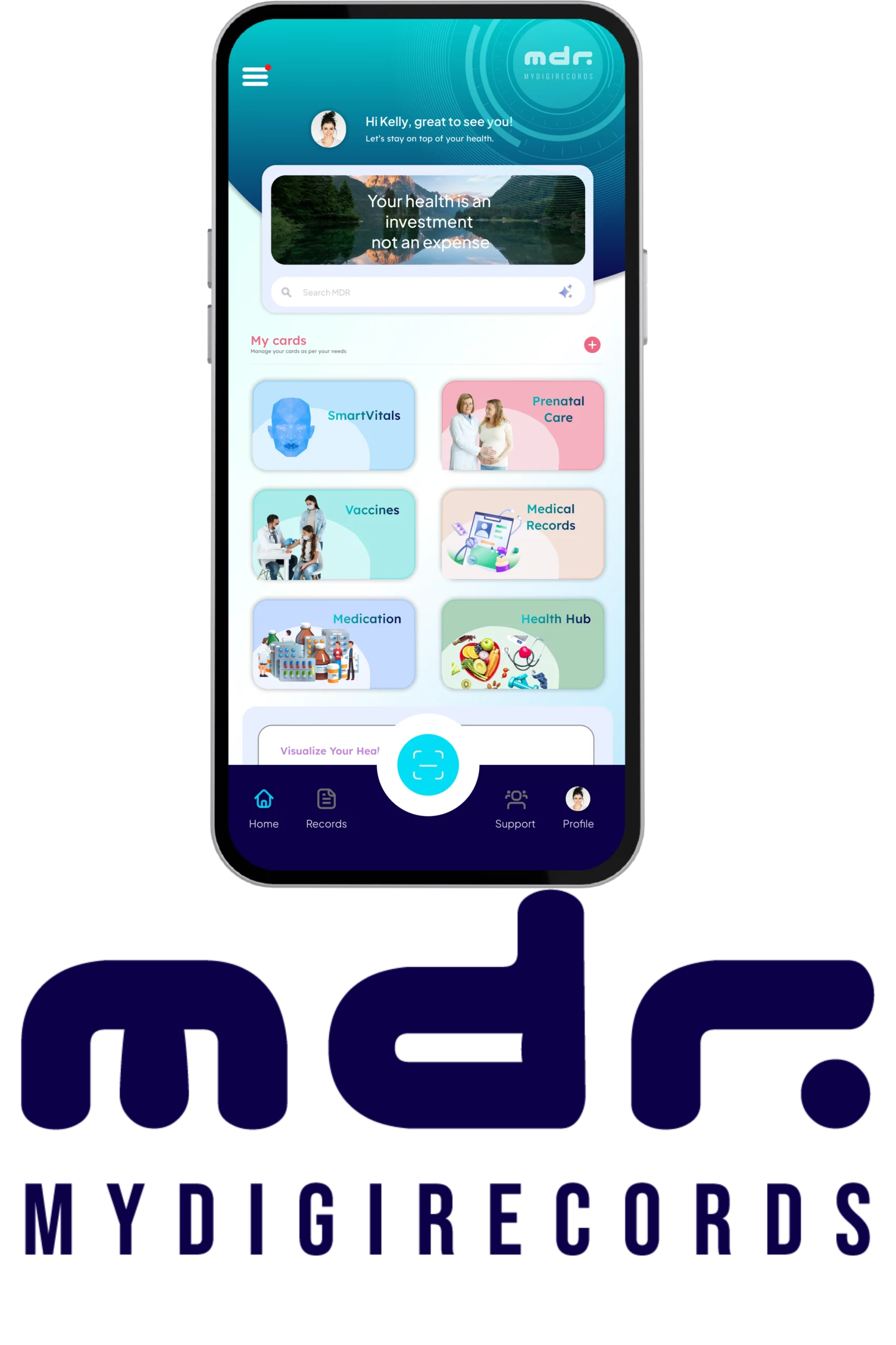 MDR New Screen With Logo