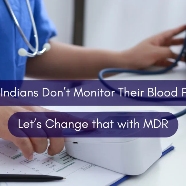 70% of Indians Don’t Monitor Their Blood Pressure